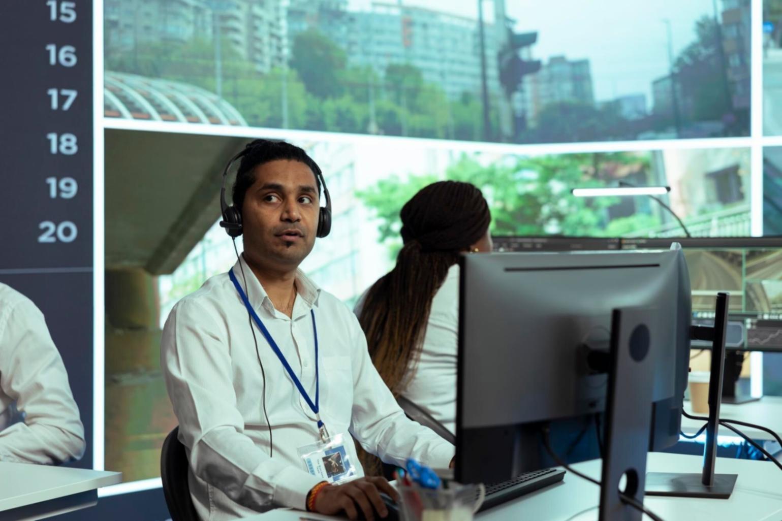 Quantitative analyst reviewing model performance metrics
